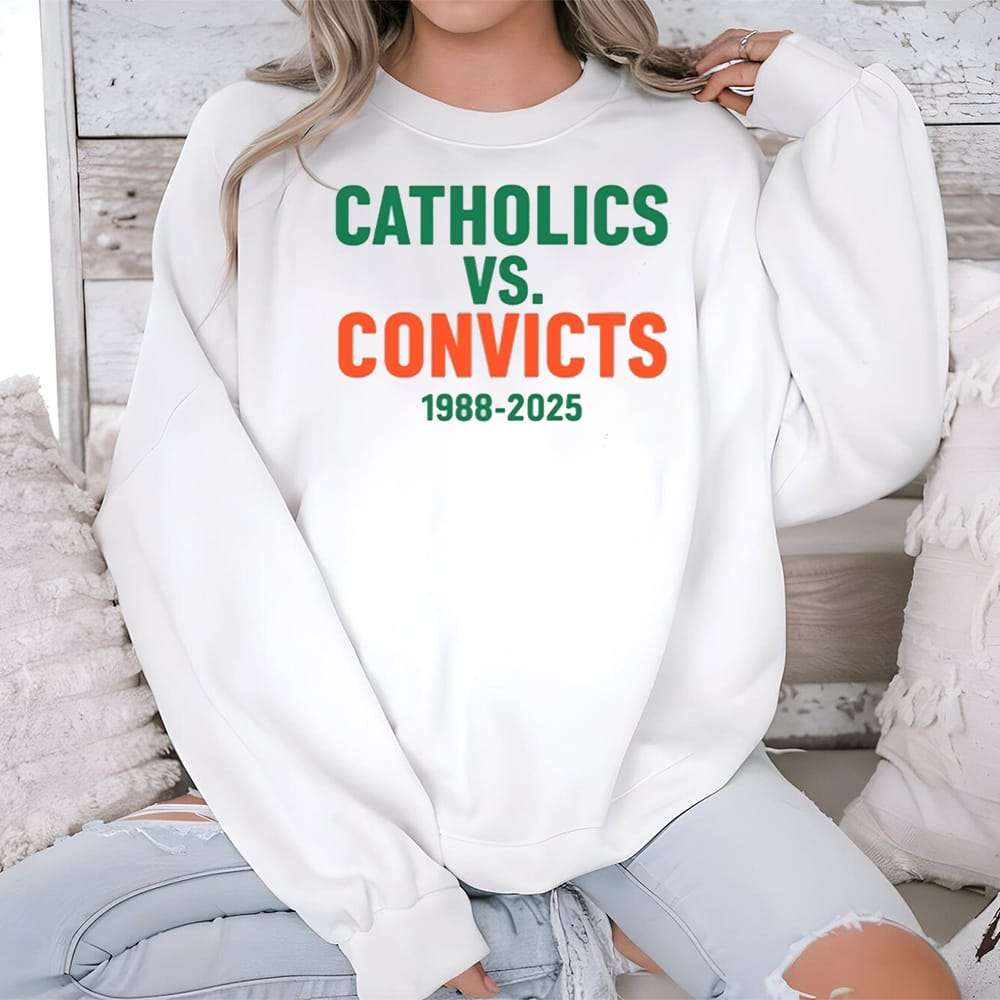 Catholics Vs Convicts 1988 2025 Shirt