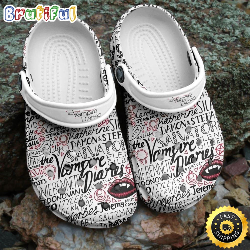 Vampire Diaries Clogs Shoes Comfortable For Men Women