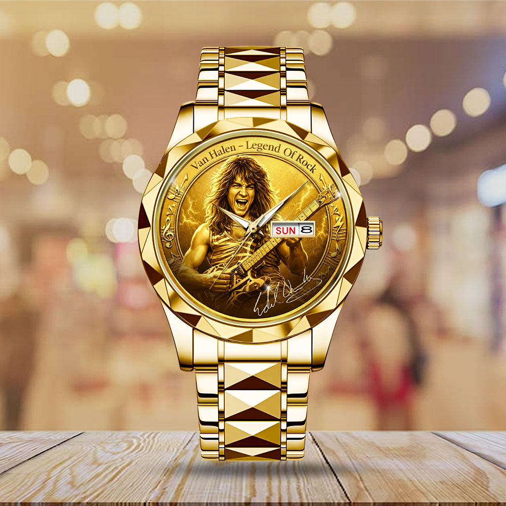 Van Halen Alloy Luxury Quartz Watch - MAITM14691
