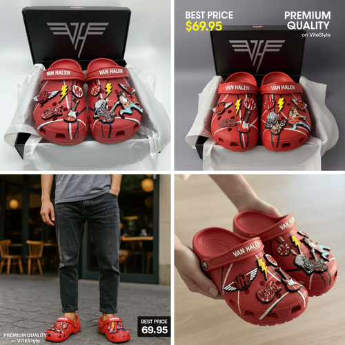 Van Halen Croc Charms