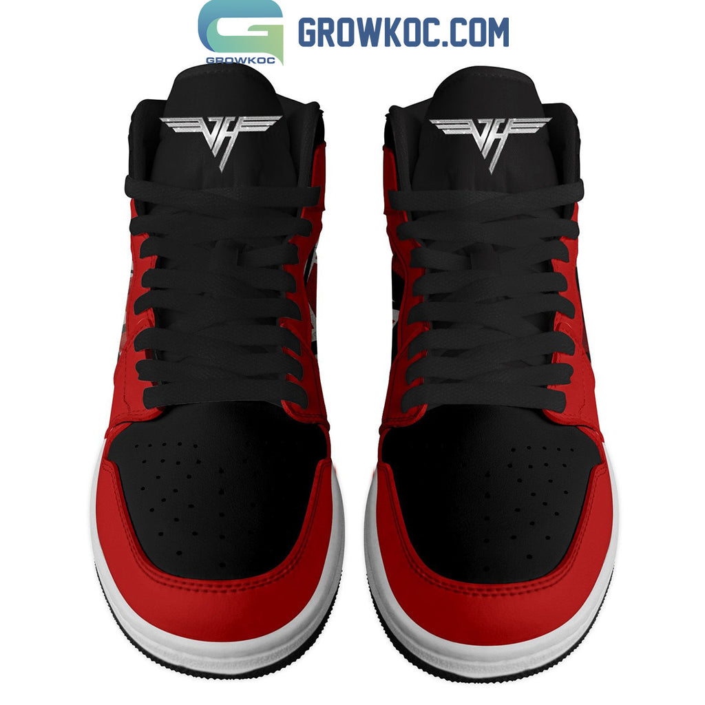 Van Halen Go Ahead And Jump Air Jordan 1 Shoes