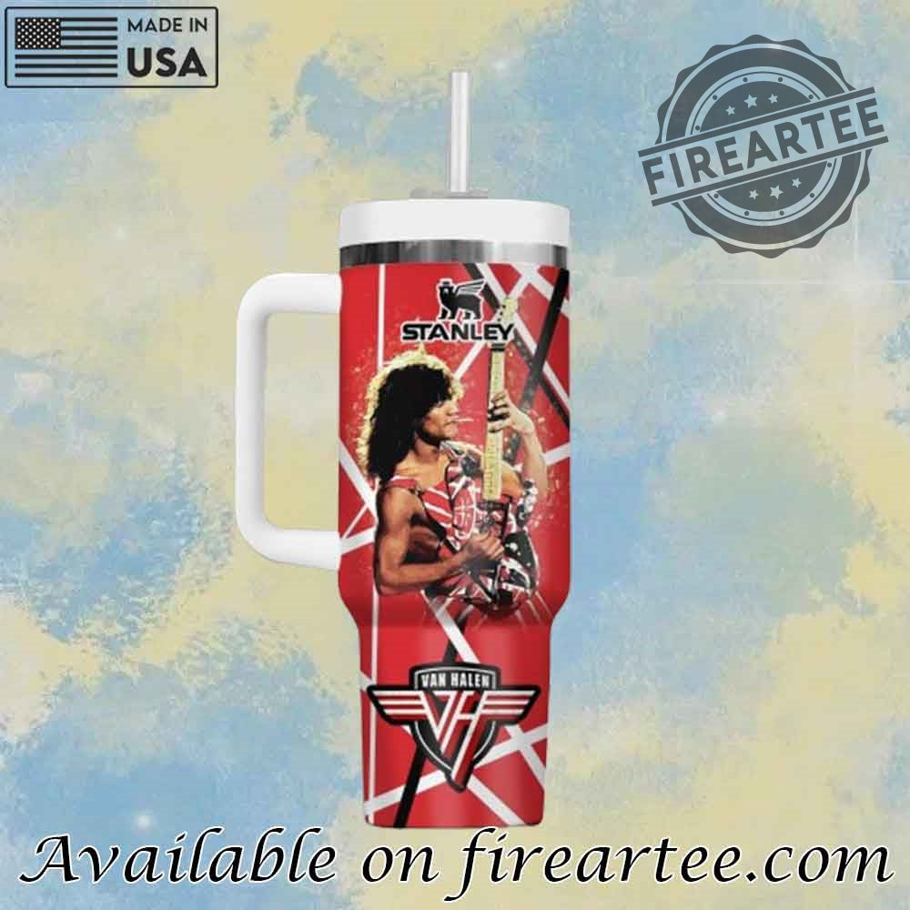 Van Halen Stanley Cup 40 Oz Tumbler With Handle