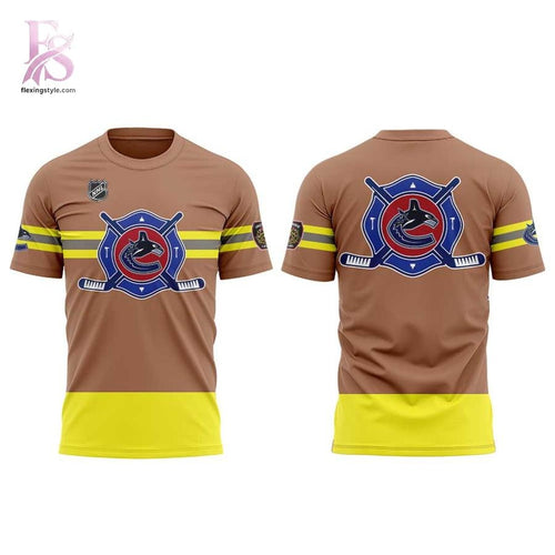 Vancouver Canucks Fire Safety Service Shirt