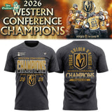 Vegas Golden Knights 2026 NHL Western Conference Champions Shirt