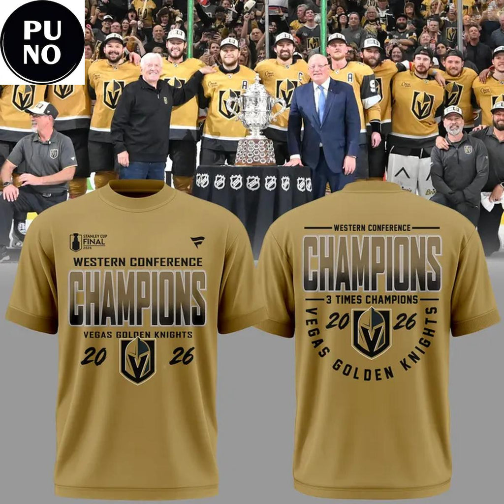 Vegas Golden Knights Western Conference Champions Stanley Cup Final 2026 Hoodie T-Shirt