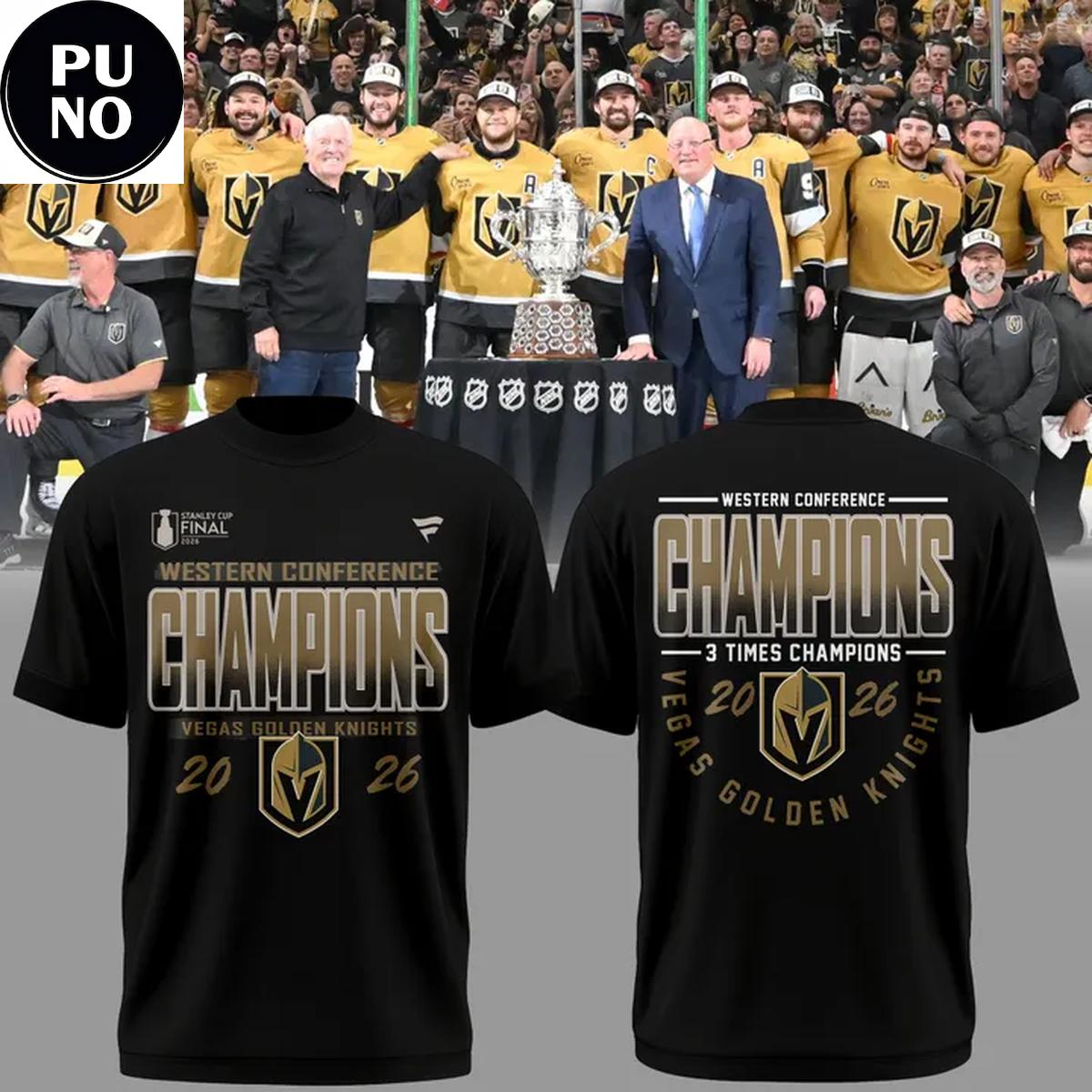 Vegas Golden Knights Western Conference Champions Stanley Cup Final 2026 Hoodie T-Shirt
