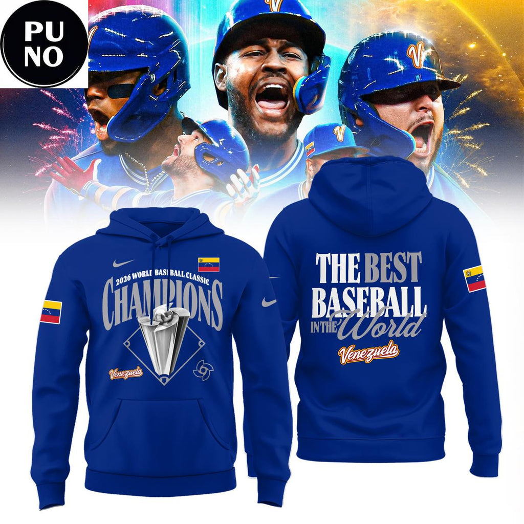 Venezuela World Baseball Classic Champions 2026 The Best Baseball In The World Hoodie T-Shirt