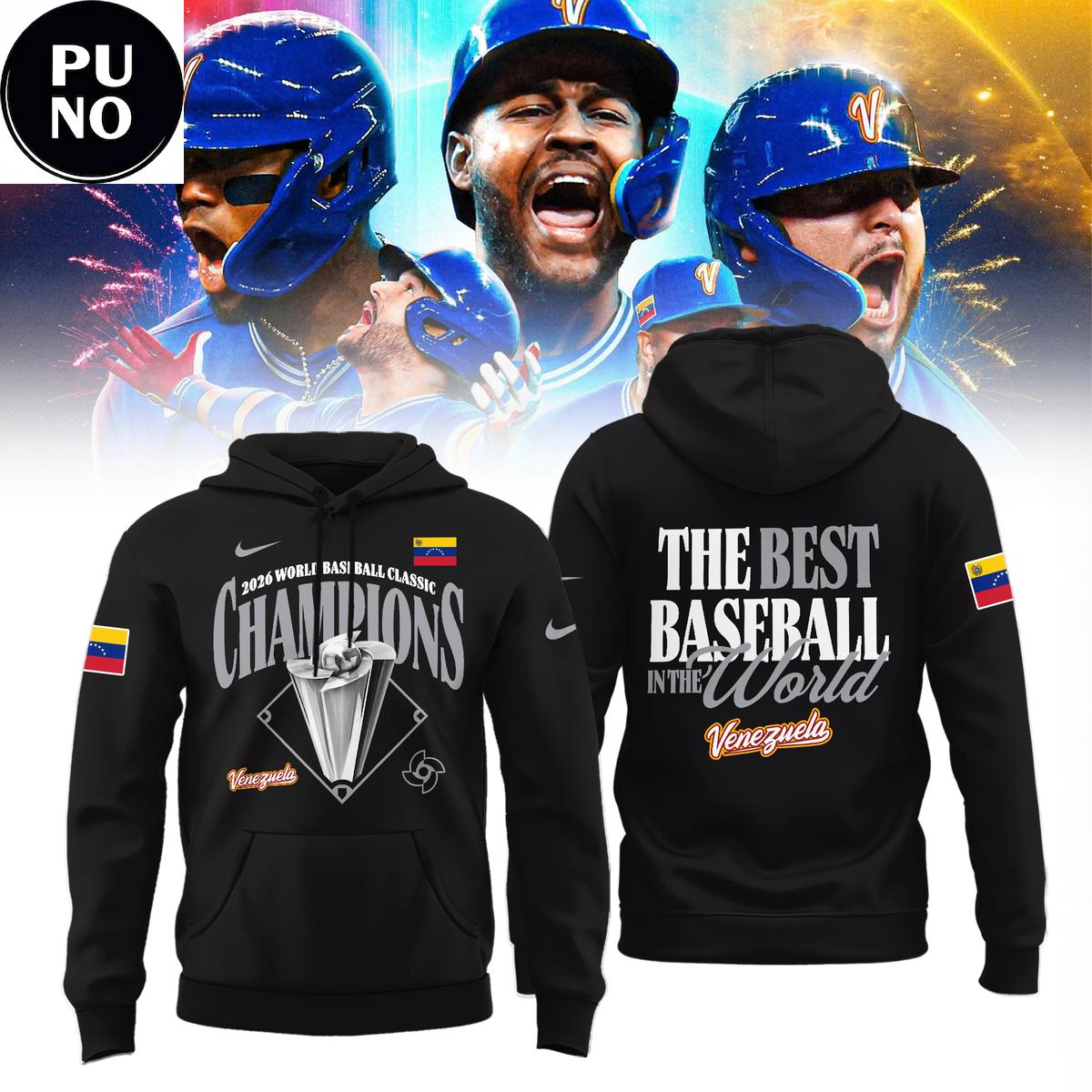 Venezuela World Baseball Classic Champions 2026 The Best Baseball In The World Hoodie T-Shirt