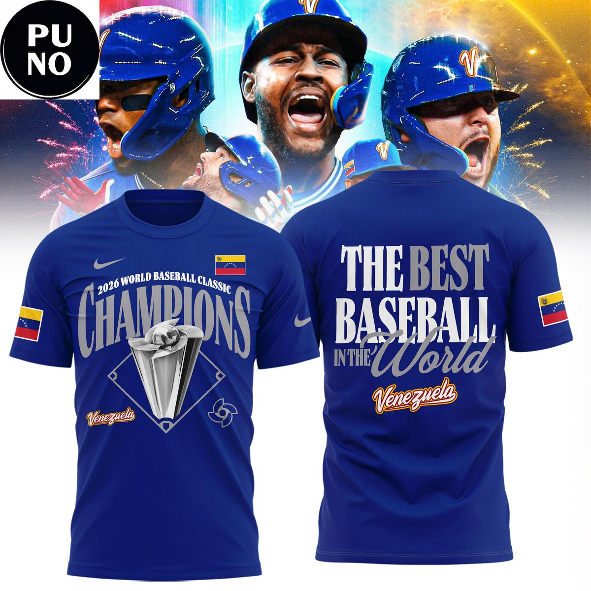 Venezuela World Baseball Classic Champions 2026 The Best Baseball In The World Hoodie T-Shirt