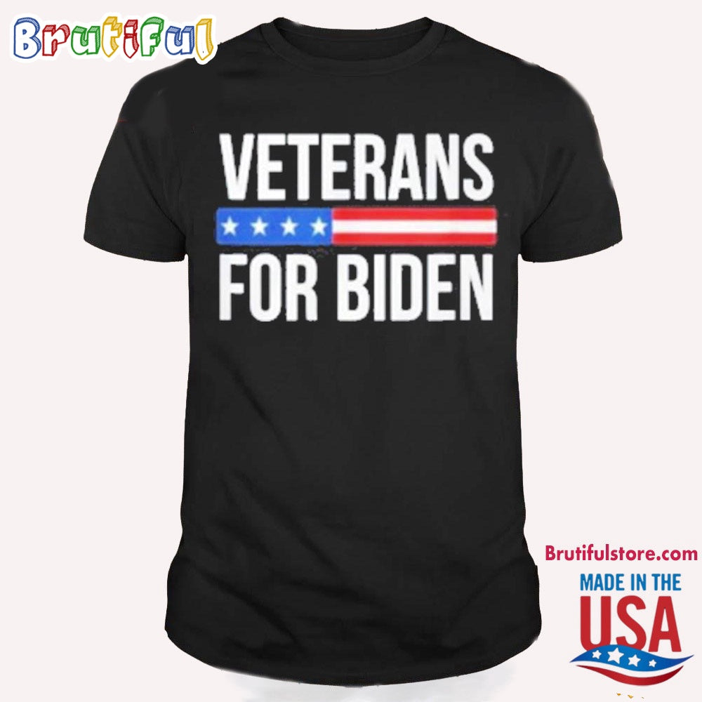 Veterans For Biden American 2024 T Shirt