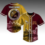 Vikings x Golden Gophers Skyline Baseball Jersey
