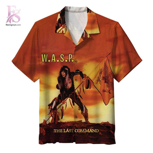 W.A.S.P The Last Command Hawaiian Shirt