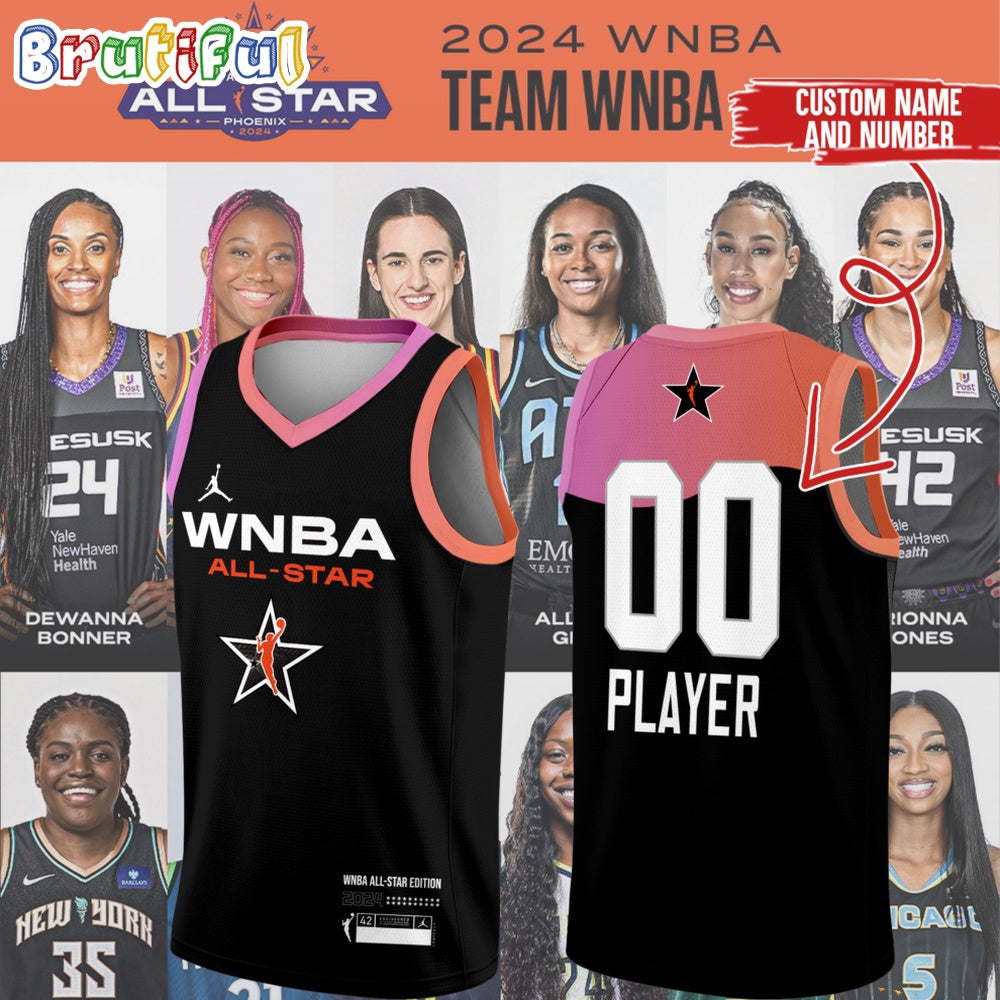 WNBA All Star Phoenix 2024 Custom Jersey Shirt