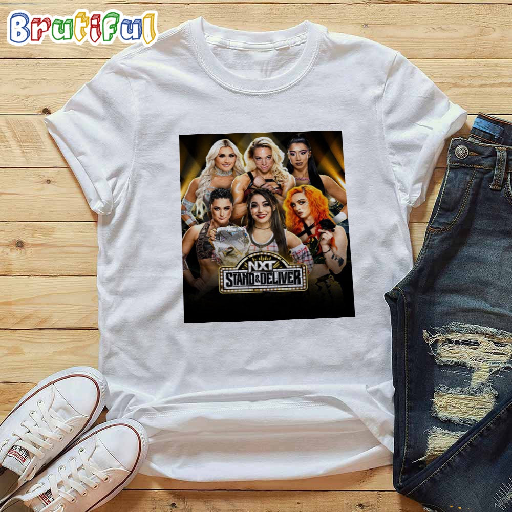 WWE NXT Womens Champion Stand And Deliver T-Shirt