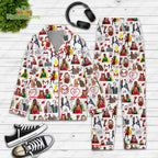 Wandavision Marvel Comics Couples​ Valentine Pajamas Set