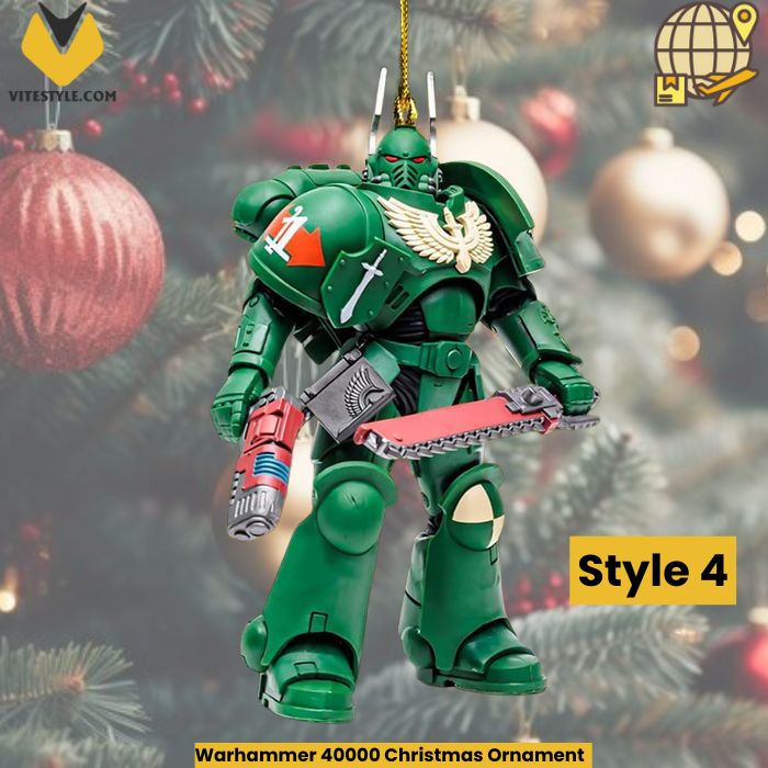 Warhammer 40000 Christmas Ornament