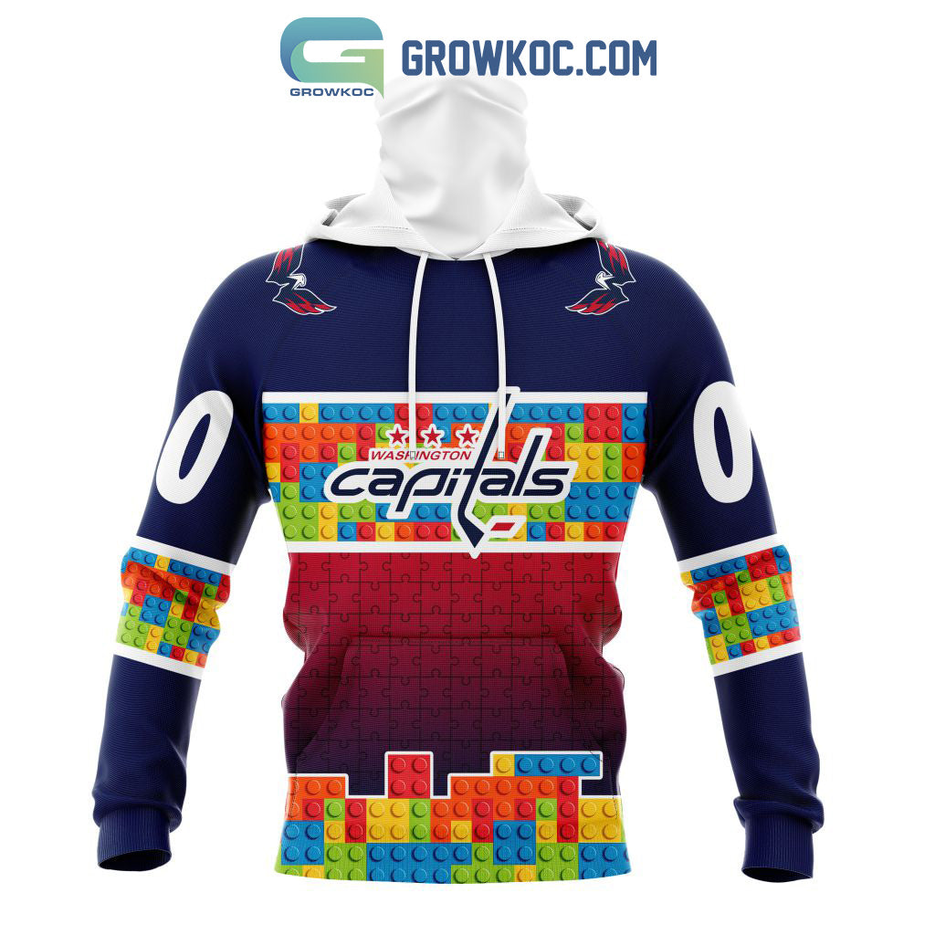 Washington Capitals NHL Special Autism Awareness Design Hoodie T Shirt