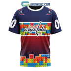 Washington Capitals NHL Special Autism Awareness Design Hoodie T Shirt