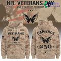 Washington Capitals NHL Veterans Day 2026 Custom Pullover Hoodie