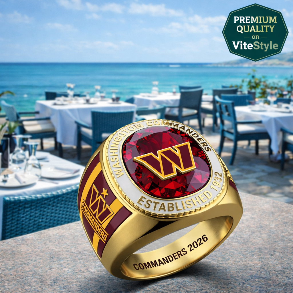 NEW 3D Ring Washington Commanders Championship