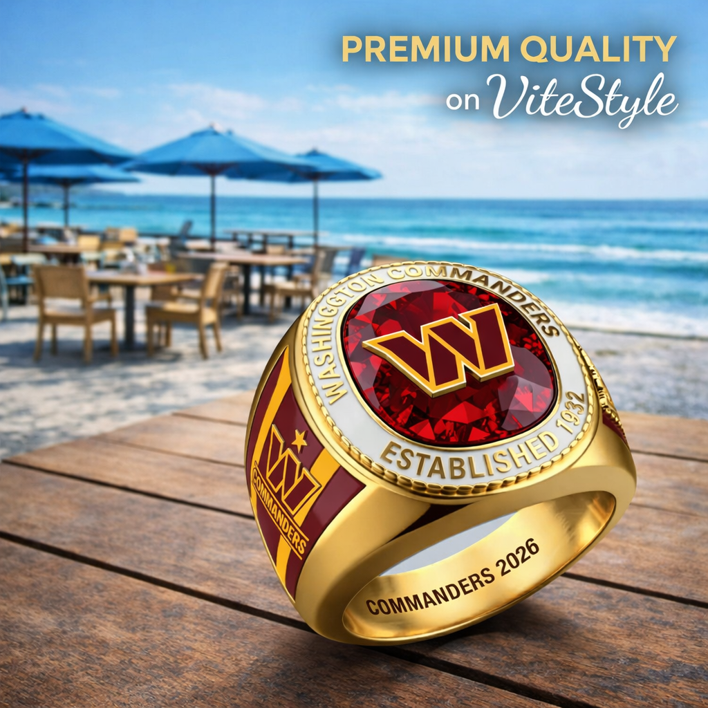 NEW 3D Ring Washington Commanders Championship