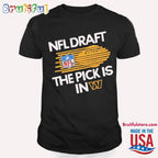 Washington Commanders NFL Draft The Pick Is In Logo T Shirt