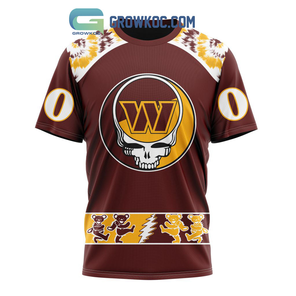 Washington Commanders NFL Special Grateful Dead Personalized Hoodie T Shirt
