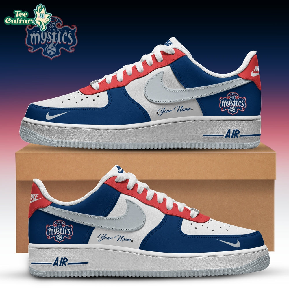 Washington Mystics WNBA Edition Nike Air Force 1 Low Custom For Fans