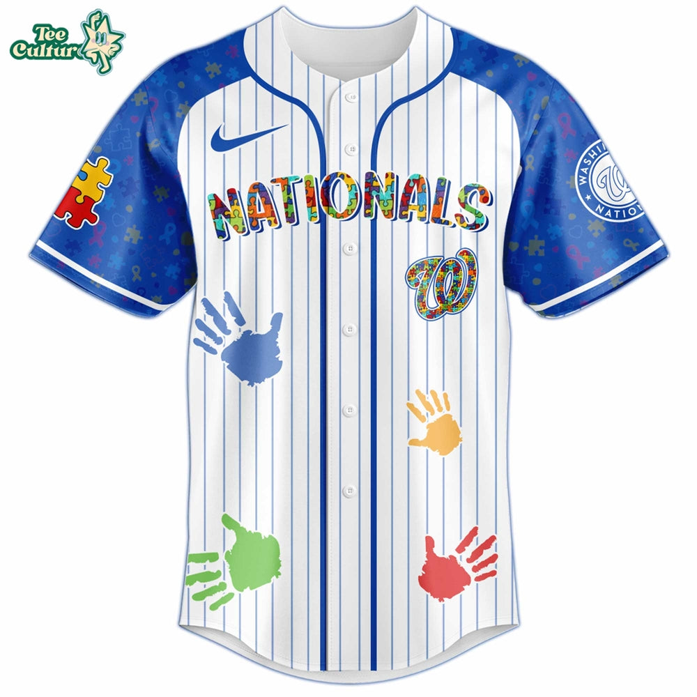 Washington Nationals – Autism Awareness 2026 Limited Editions Jersey