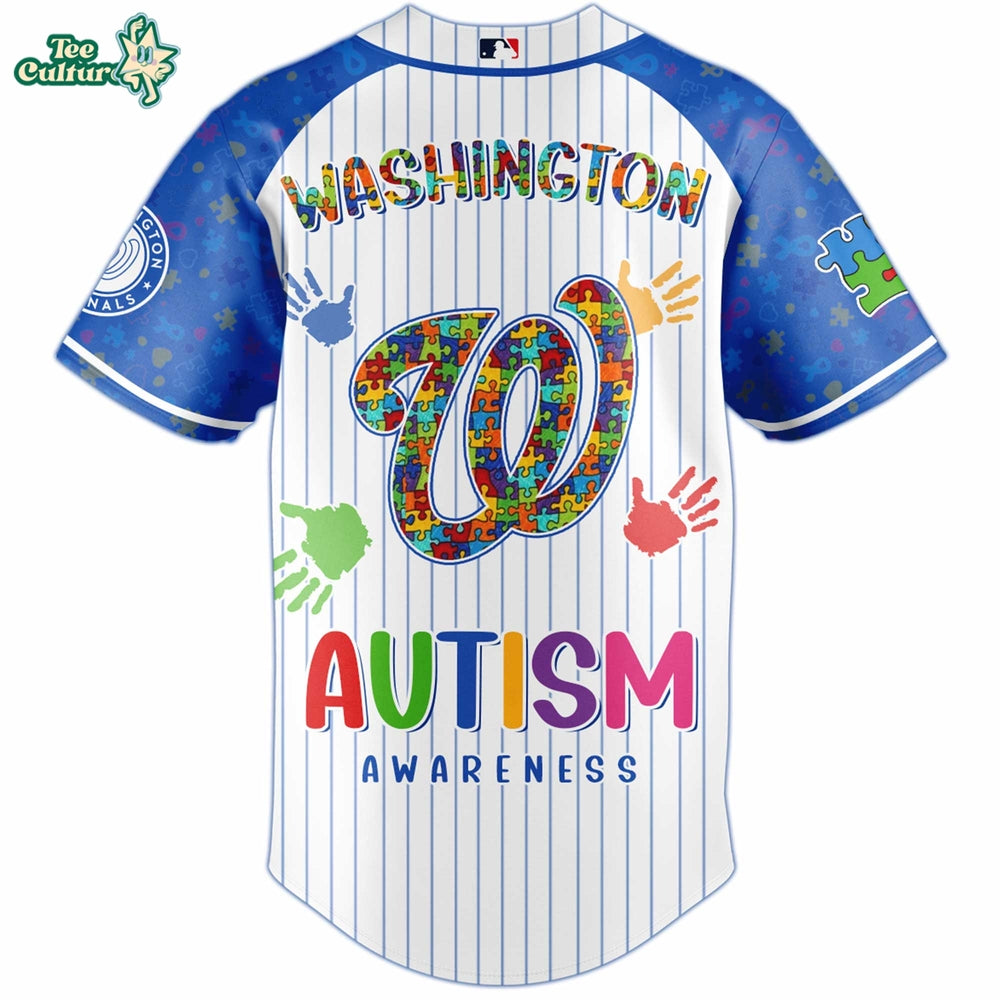 Washington Nationals – Autism Awareness 2026 Limited Editions Jersey