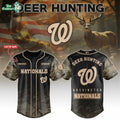Washington Nationals Deer Hunting Limited Edition Baseball Jersey