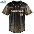 Washington Nationals Deer Hunting Limited Edition Baseball Jersey