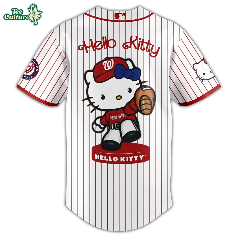 Washington Nationals MLB Hello Kitty Night 2026 Collector Jersey