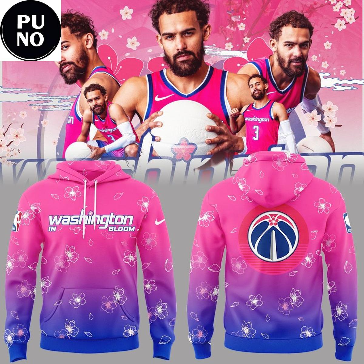 Washington Wizards 2026-27 City in Bloom Hoodie T-Shirt