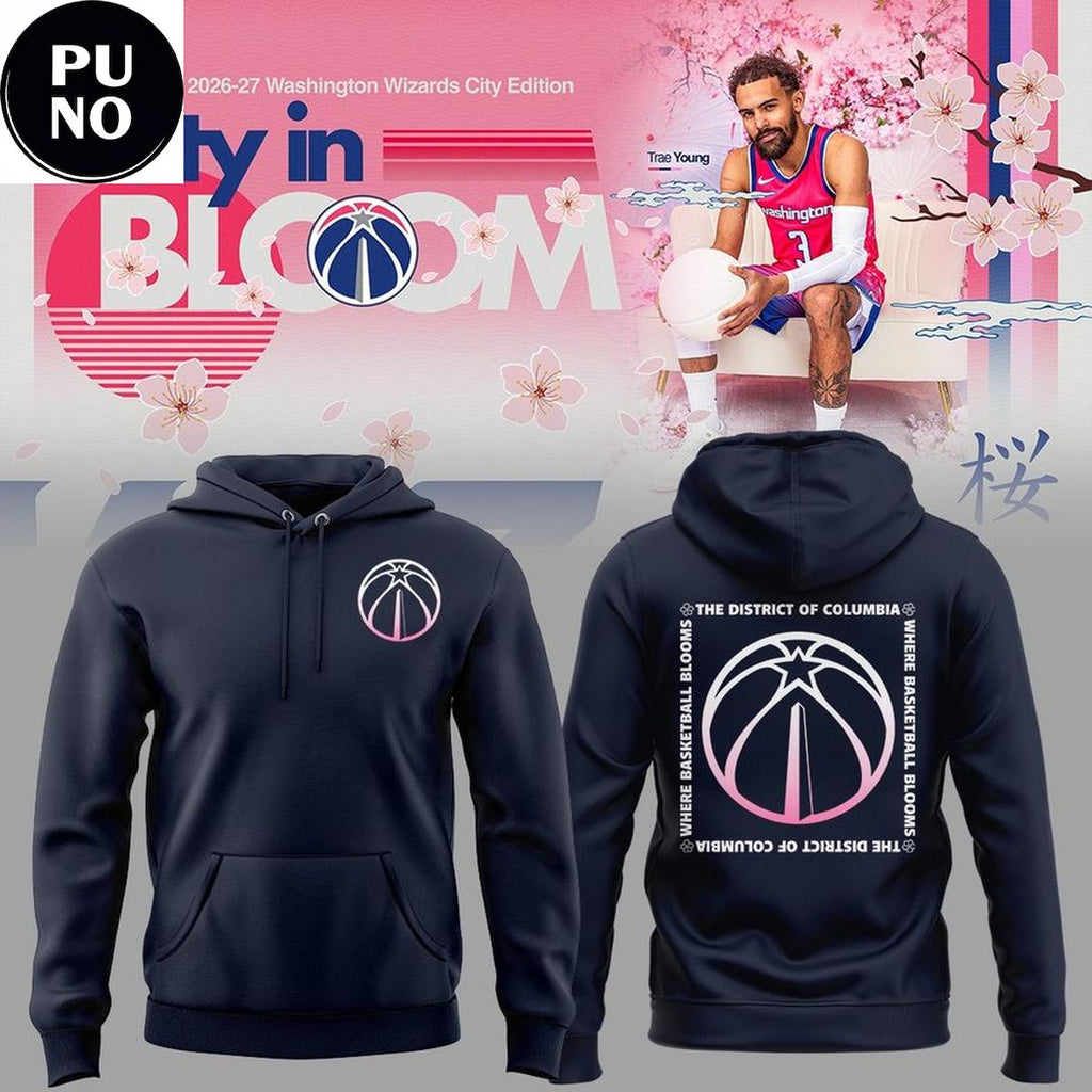 Washington Wizards 2026-27 City in Bloom Hoodie T-Shirt