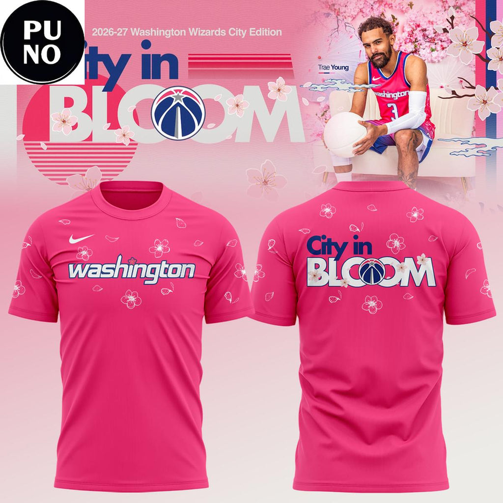 Washington Wizards 2026-27 City in Bloom Hoodie T-Shirt