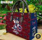 Washington Capitals NHL Mickey Women Leather Hand Bag