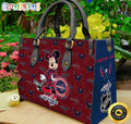 Washington Capitals NHL Minnie Women Leather Hand Bag