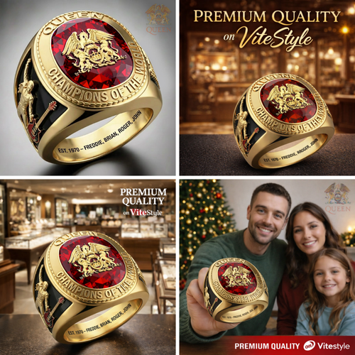 We Are the Champions Queen Ring