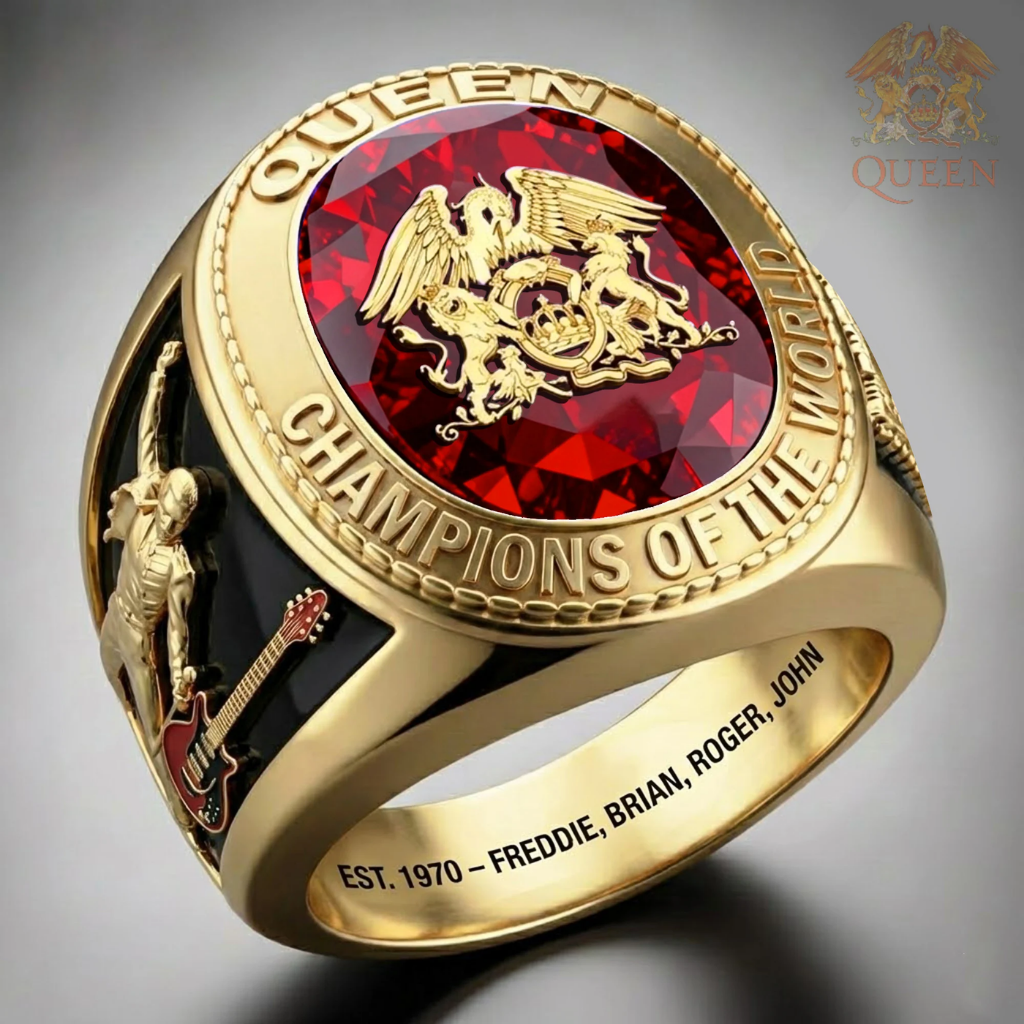 We Are the Champions Queen Ring