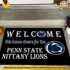 Welcome this House Cheers for Penn State Nittany Lions Doormat