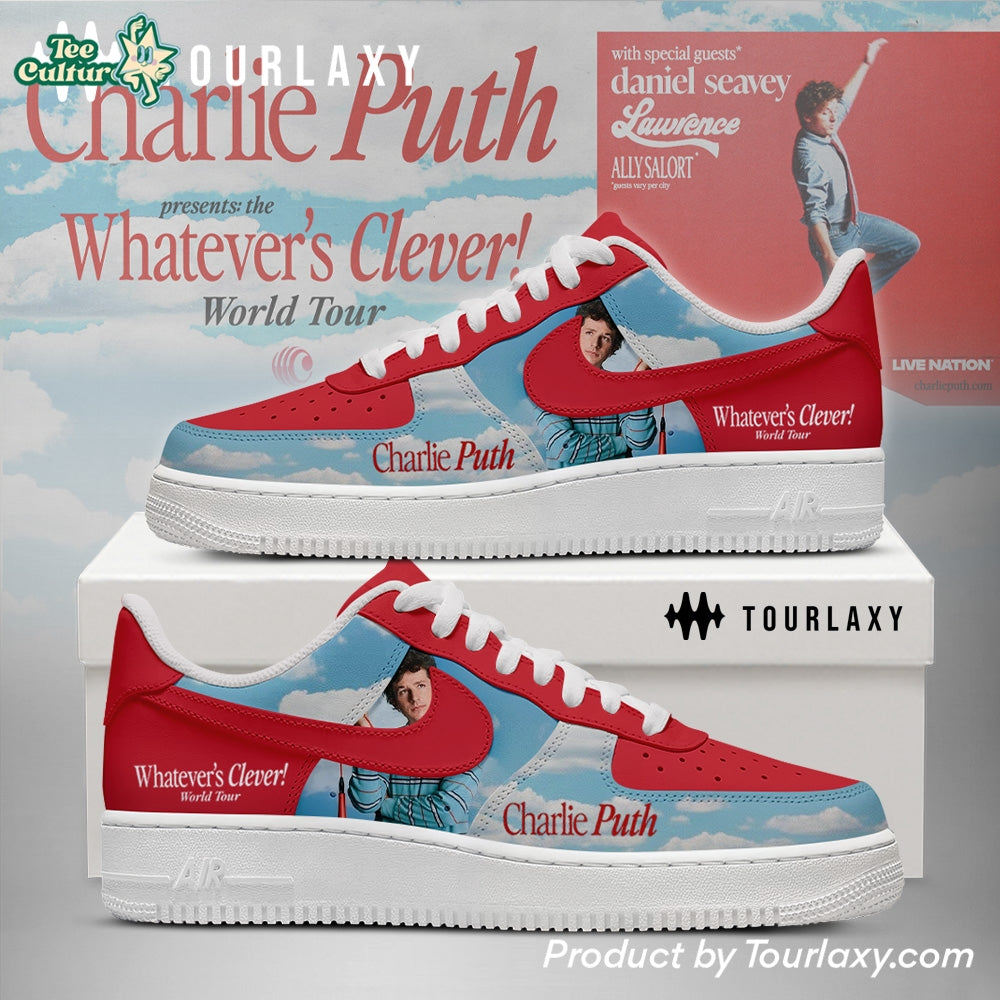 Whatever’s Clever – Charlie Puth Tour 2026 AF1 Shoes
