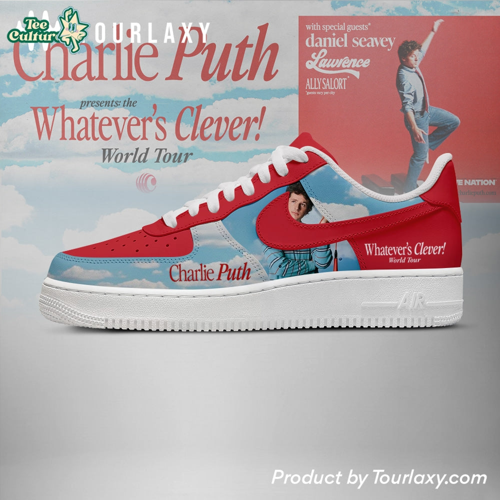 Whatever’s Clever – Charlie Puth Tour 2026 AF1 Shoes