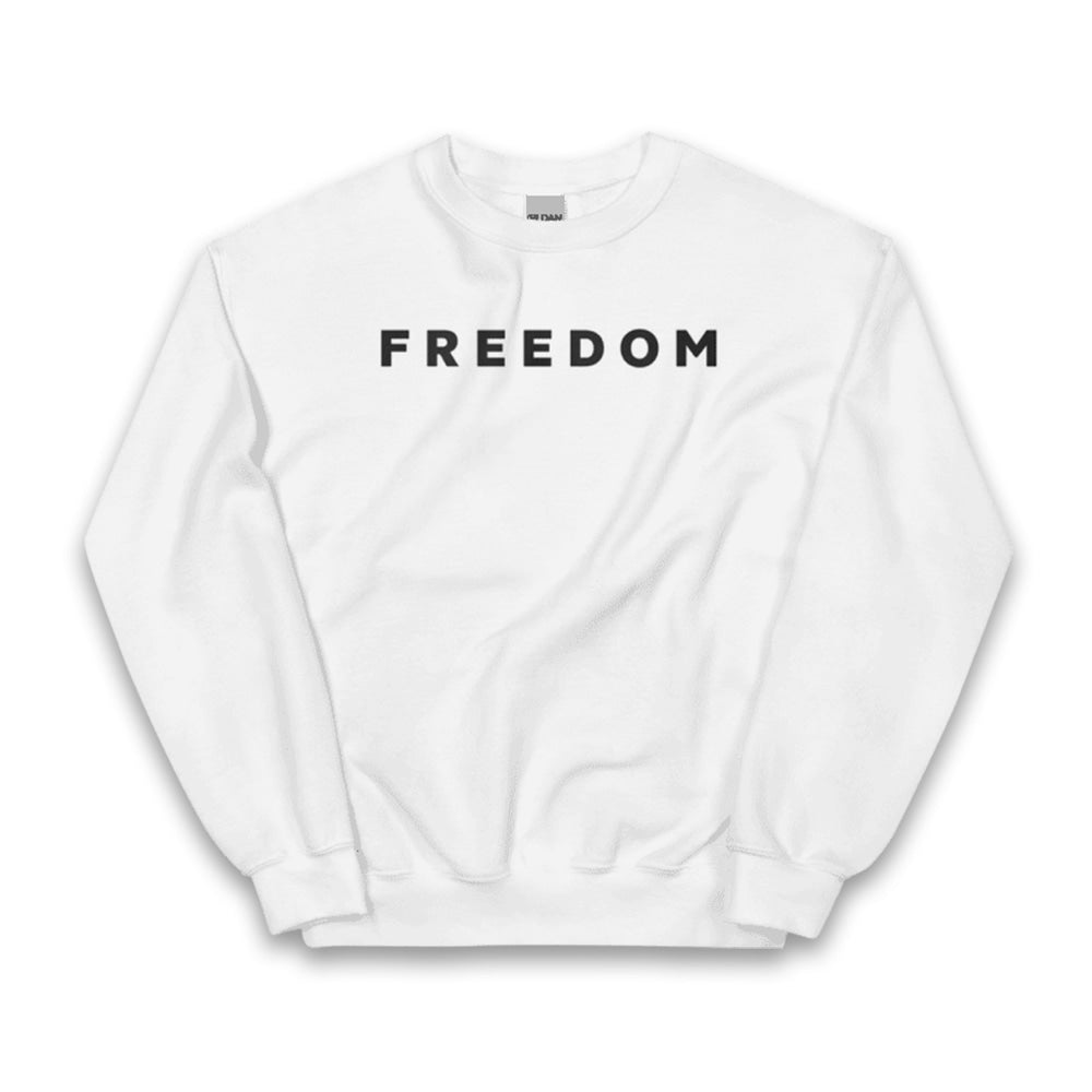 White Freedom Shirt Charlie Kirk