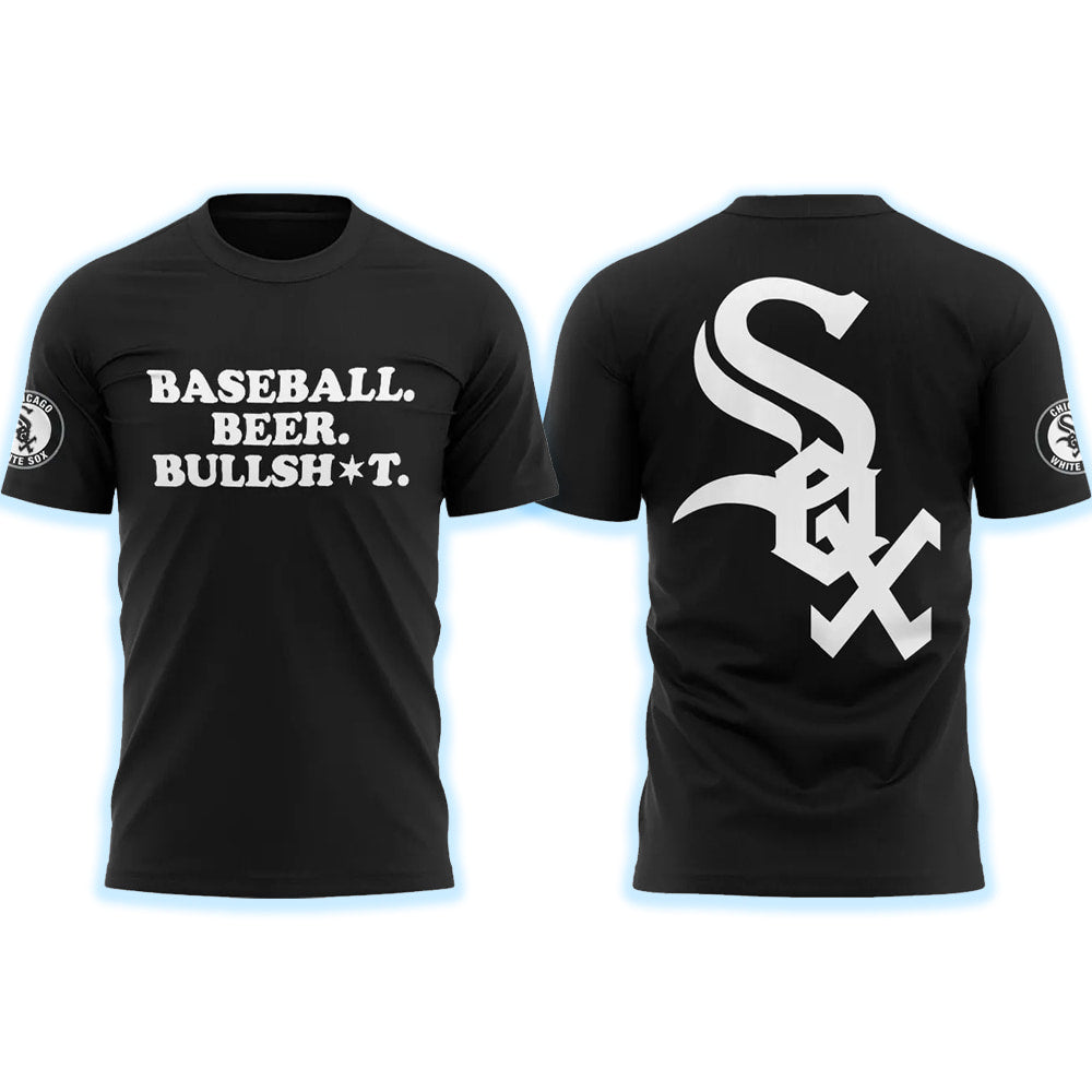 White Sox Baseball Beer Bull Shit Shirt
