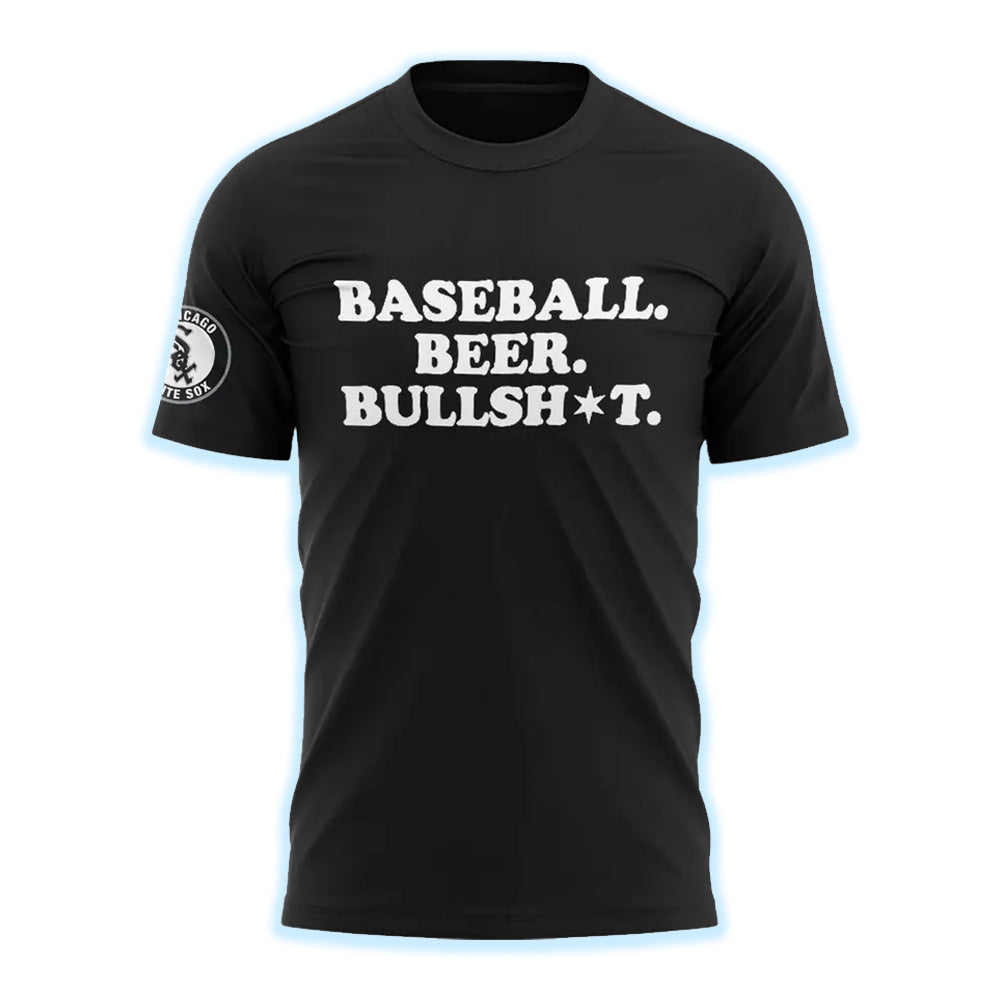 White Sox Baseball Beer Bull Shit Shirt