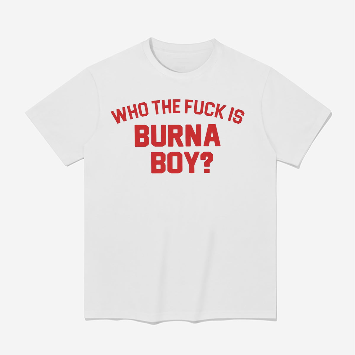 Who The Fuck Is Burna Boy Shirt