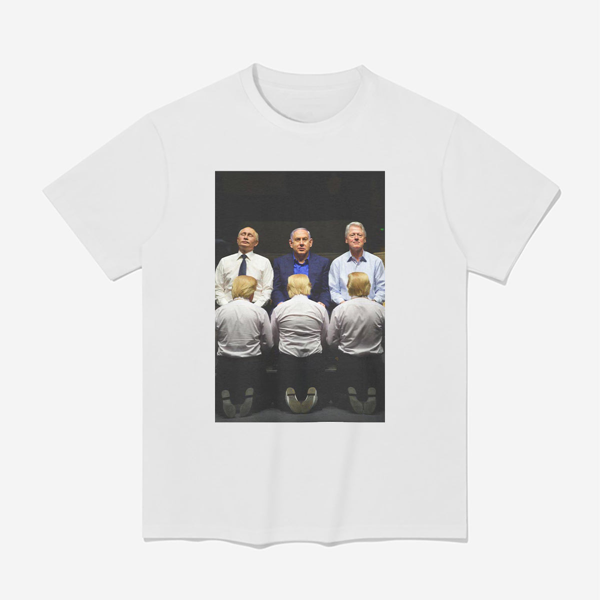 Whos Getting The Best Head Trump Bubba Putin Netanyahu Yaoi Shirt