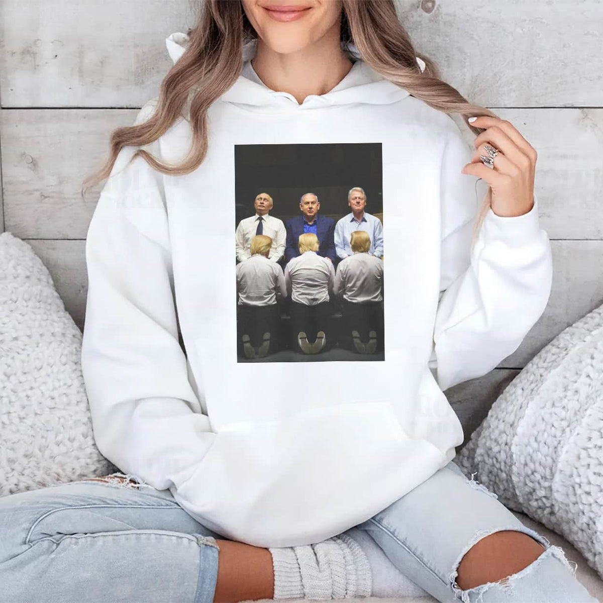Whos Getting The Best Head Trump Bubba Putin Netanyahu Yaoi Shirt