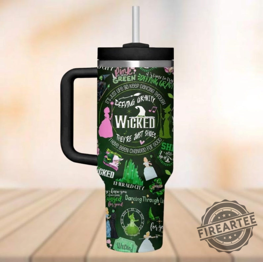 Wicked Changed For Good Tumbler Cup Stylish And Durable Design